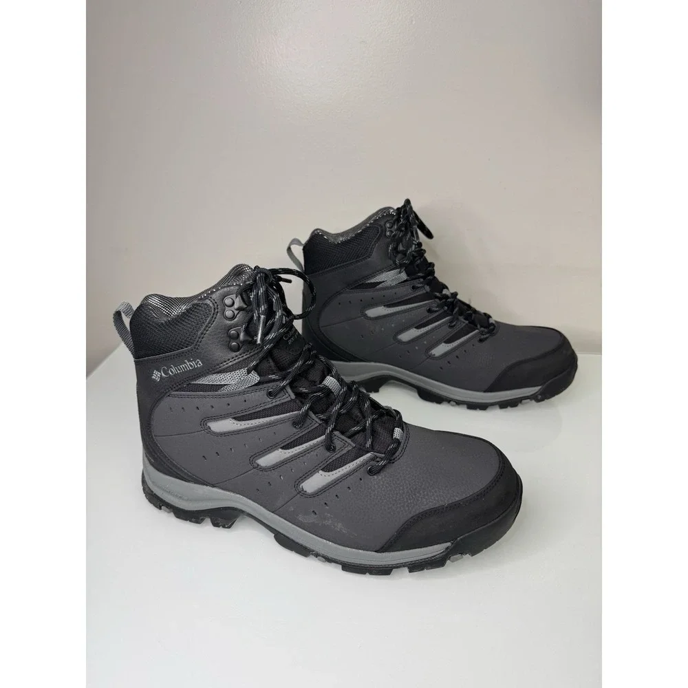 Columbia Gunnison II Omni Heat 200g Waterproof Boots Black BM0837-010 Size 14